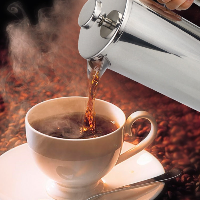 Coffee Maker French Press Stainless Steel Espresso Coffee Machine | Stornfield