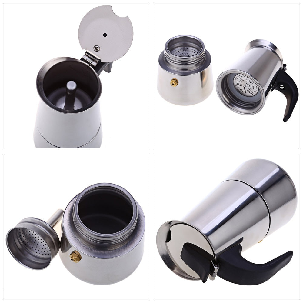 Coffee Pot Mocha Espresso Latte Percolator Stove Latte Stovetop | Stornfield