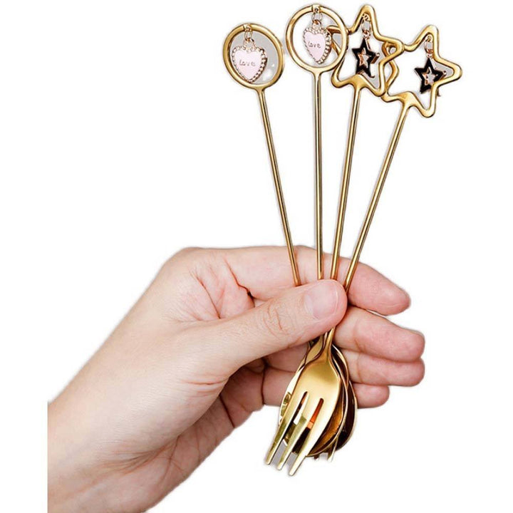 Coffee Spoon Dessert Spoon With Pretty Pendant Creative Tableware | Stornfield
