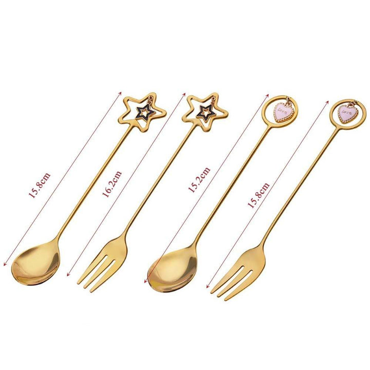Coffee Spoon Dessert Spoon With Pretty Pendant Creative Tableware | Stornfield