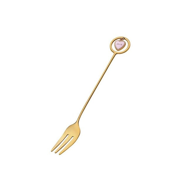 Coffee Spoon Dessert Spoon With Pretty Pendant Creative Tableware | Stornfield