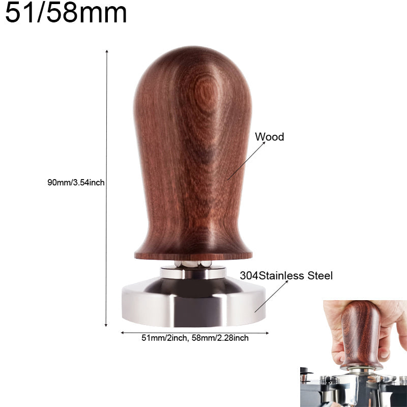 Coffee Tamper Stainless Steel Elasticity Adjustable Pressure Tamper | Stornfield