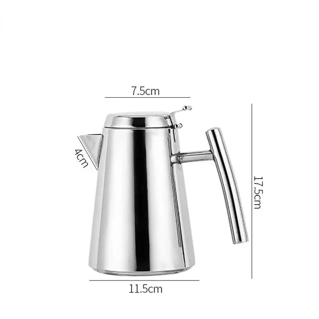 Cold Kettle Tea Set Long Mouth Soup Kettle Stainless Steel Teapot | Stornfield
