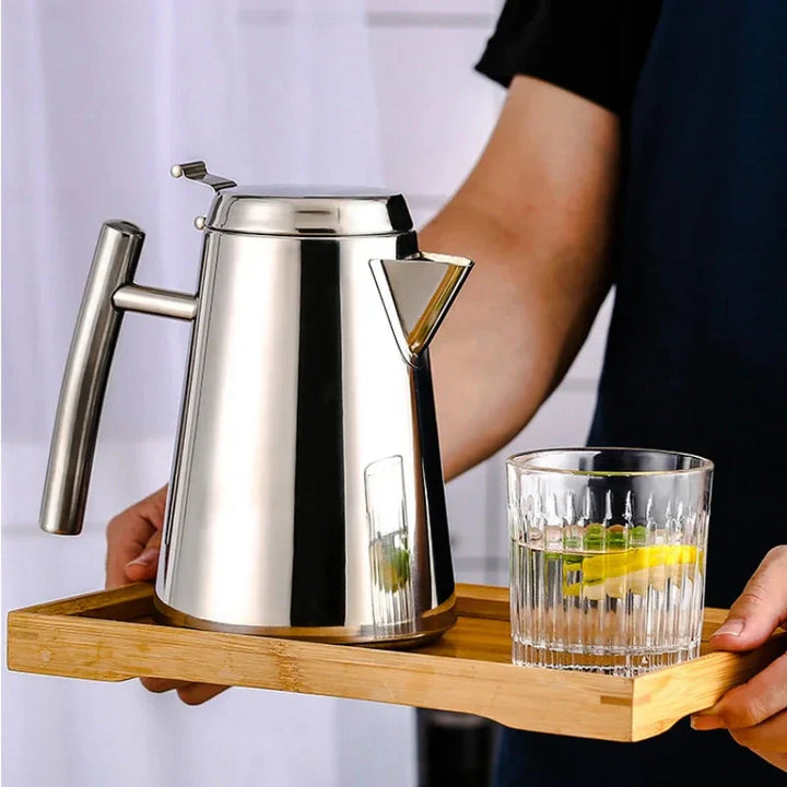 Cold Kettle Tea Set Long Mouth Soup Kettle Stainless Steel Teapot | Stornfield