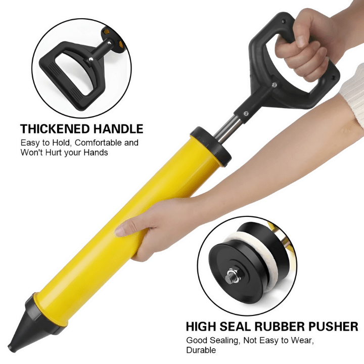 Sealant gun with 4 nozzles for silicone work | Stornfield