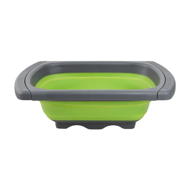 Collapsible Colander with Extendable Handles | Over-the-Sink Strainer | Stornfield
