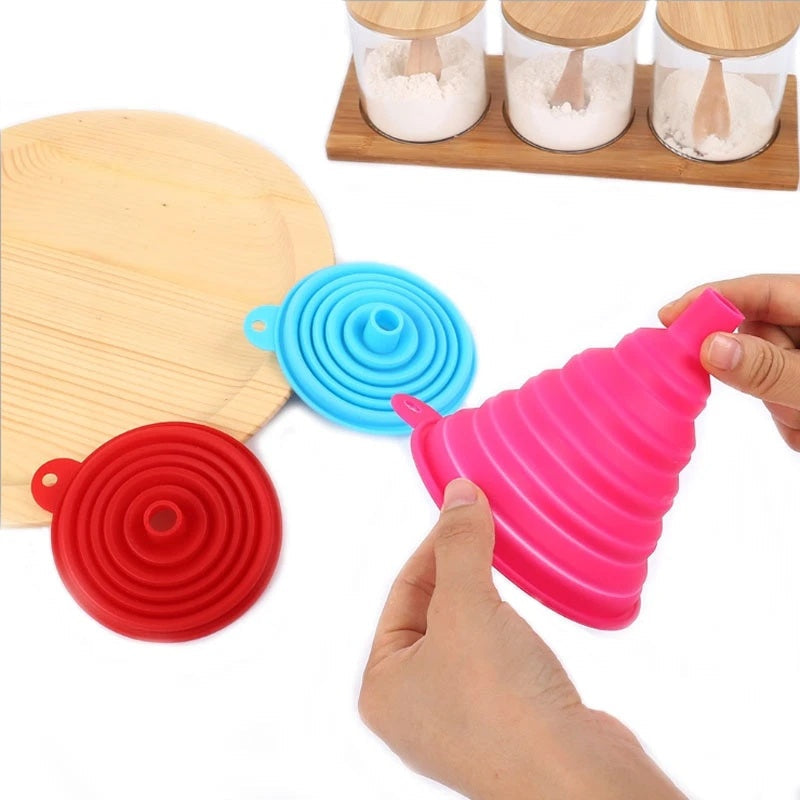 Collapsible Kitchen Funnel for Liquid Transfer | Stornfield