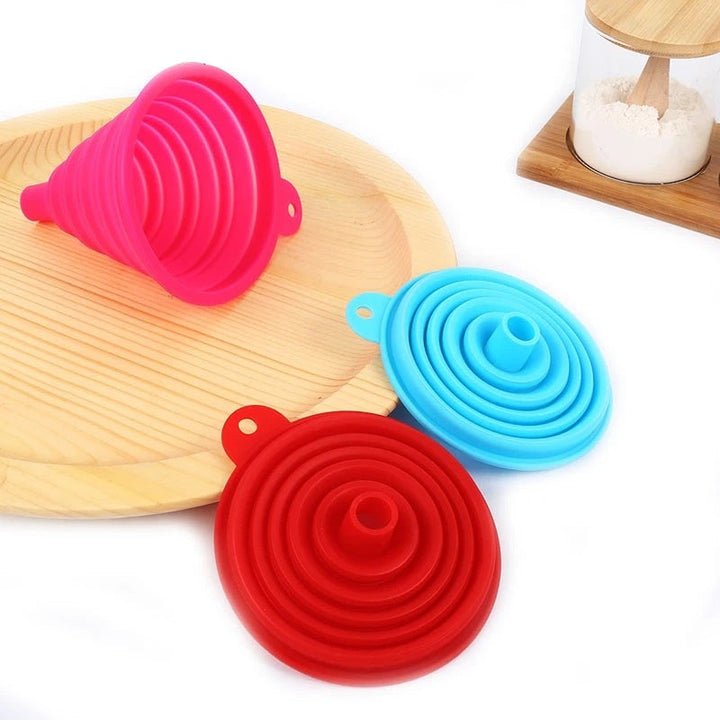Collapsible Kitchen Funnel for Liquid Transfer | Stornfield