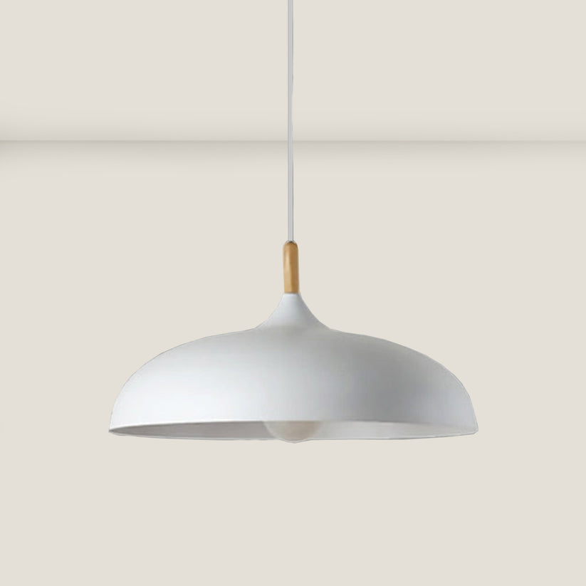 Oak wood ceiling light in Nordic design – LED wood plafond lamp | Stornfield