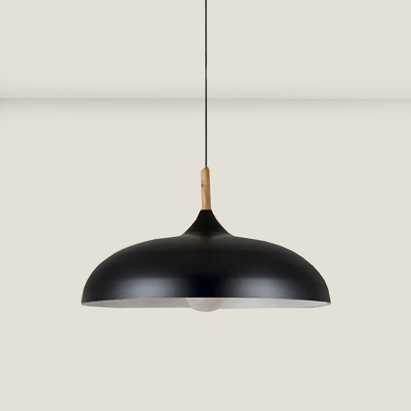 Oak wood ceiling light in Nordic design – LED wood plafond lamp | Stornfield