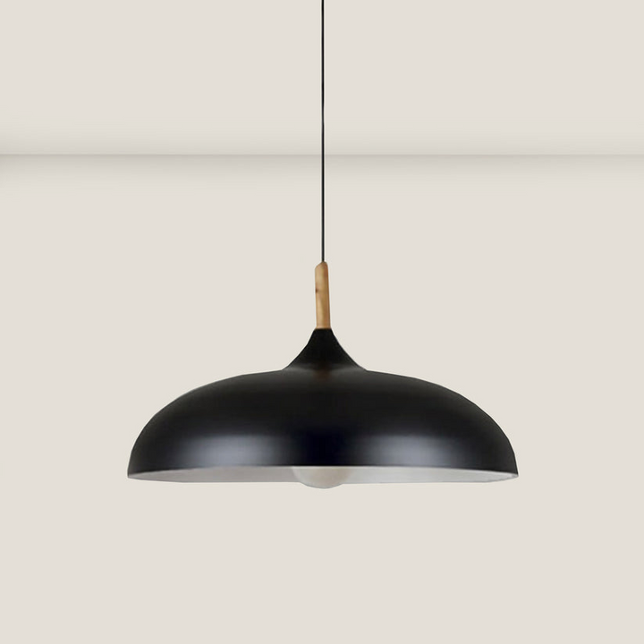 Oak wood ceiling light in Nordic design – LED wood plafond lamp | Stornfield