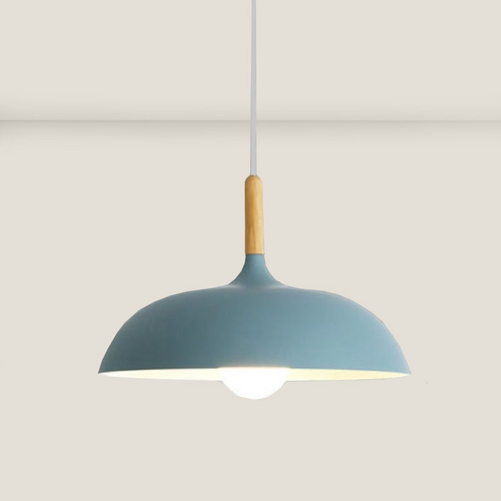 Oak wood ceiling light in Nordic design – LED wood plafond lamp | Stornfield