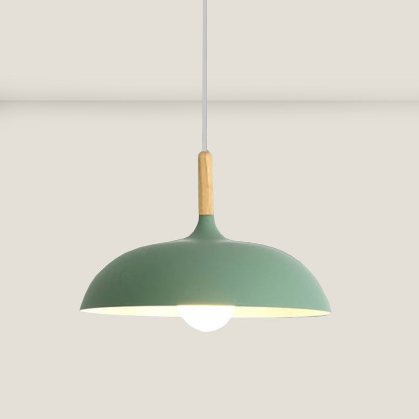 Oak wood ceiling light in Nordic design – LED wood plafond lamp | Stornfield