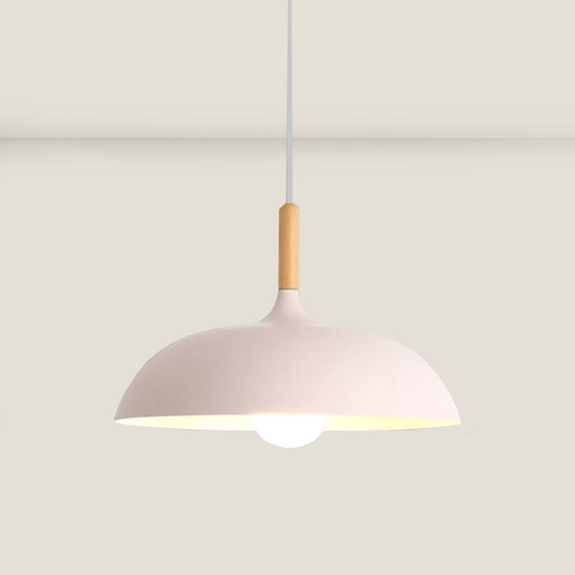 Oak wood ceiling light in Nordic design – LED wood plafond lamp | Stornfield