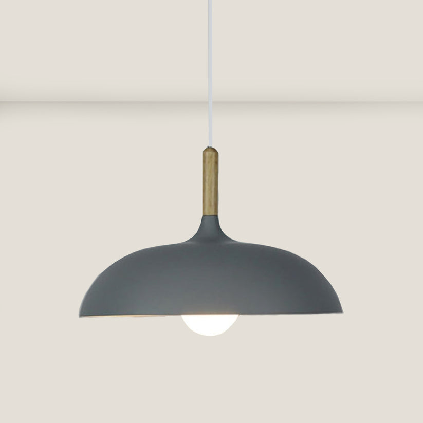 Oak wood ceiling light in Nordic design – LED wood plafond lamp | Stornfield