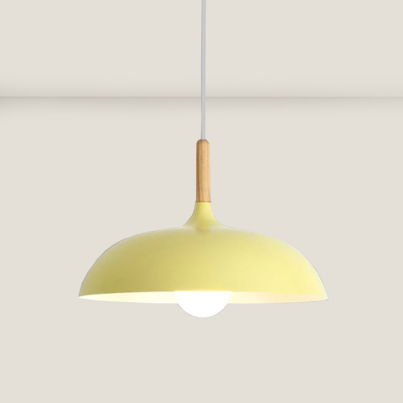 Oak wood ceiling light in Nordic design – LED wood plafond lamp | Stornfield