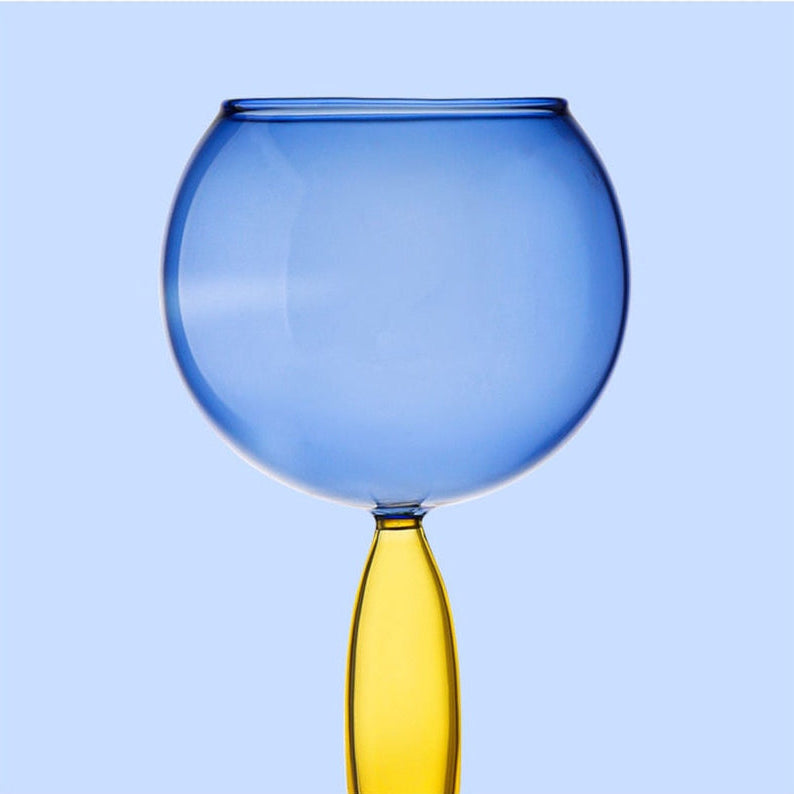 Stornfield | Colored Glass Chandelier and Carafe by Phillips