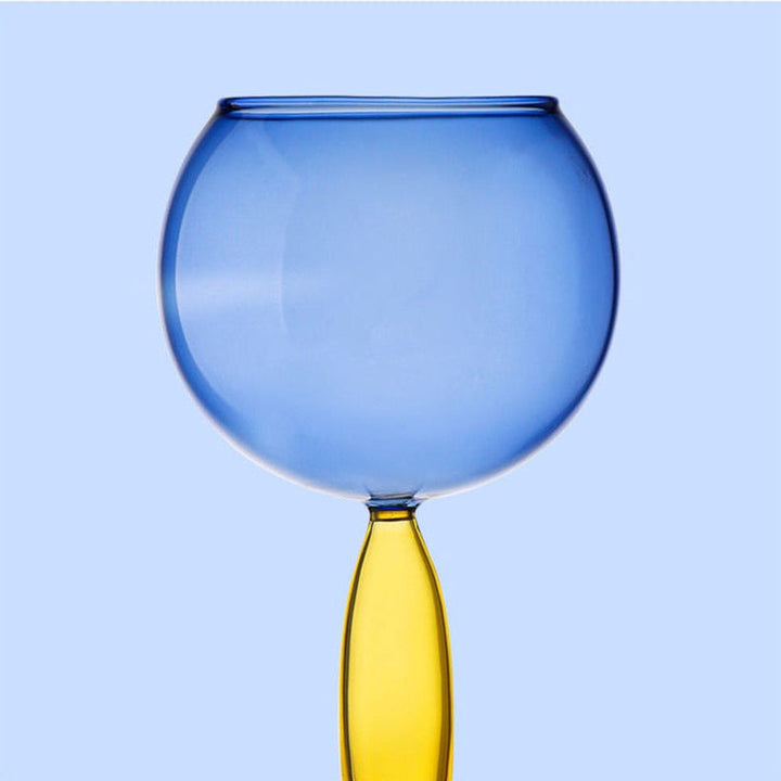 Stornfield | Colored Glass Chandelier and Carafe by Phillips