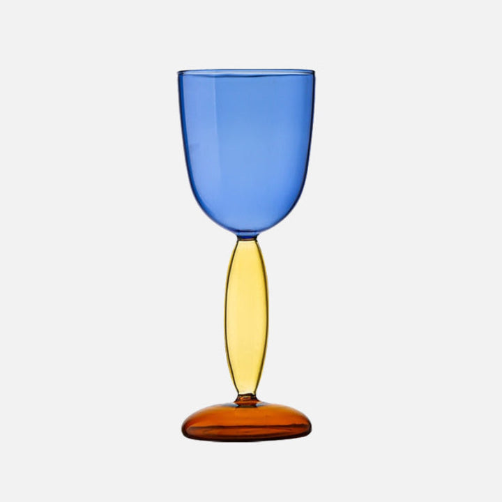 Stornfield | Colored Glass Chandelier and Carafe by Phillips