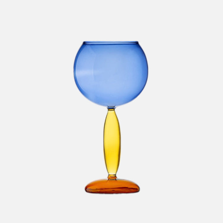 Stornfield | Colored Glass Chandelier and Carafe by Phillips
