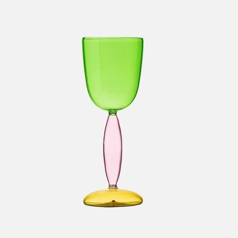 Stornfield | Colored Glass Chandelier and Carafe by Phillips