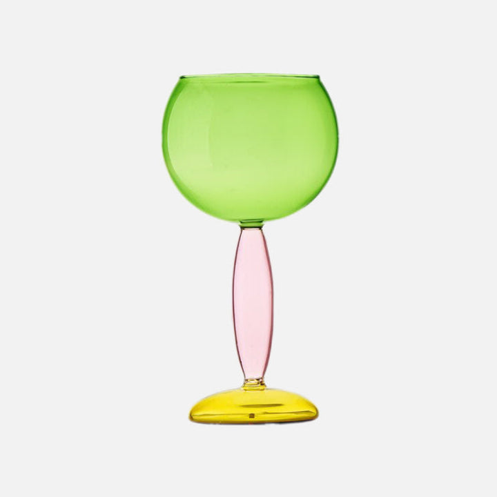 Stornfield | Colored Glass Chandelier and Carafe by Phillips