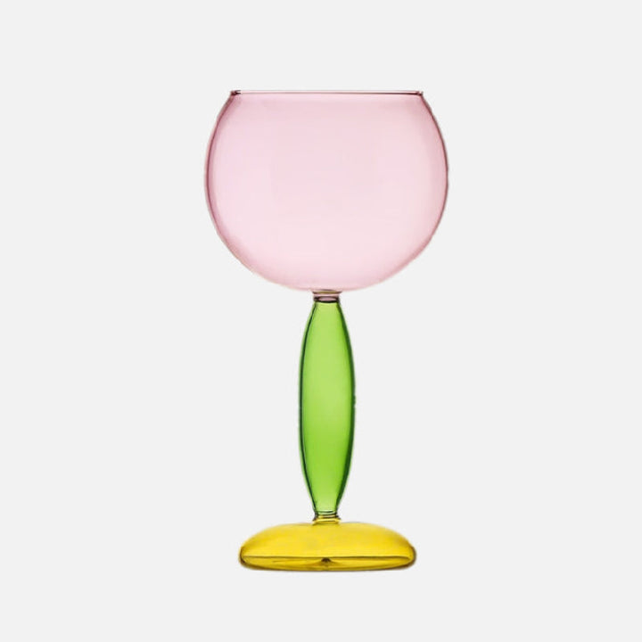 Stornfield | Colored Glass Chandelier and Carafe by Phillips