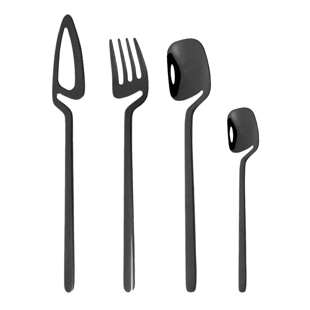 Colorful Flatware Cutlery Set Knife Fork Tea Spoon Dinner Tableware | Stornfield