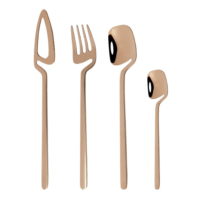 Colorful Flatware Cutlery Set Knife Fork Tea Spoon Dinner Tableware | Stornfield