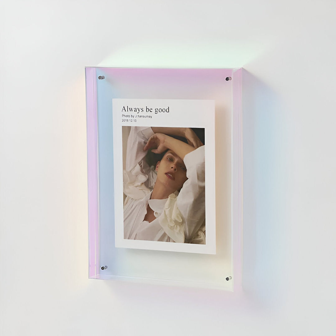 Stornfield | Colorful Transparent Acrylic Frame for Modern Displays