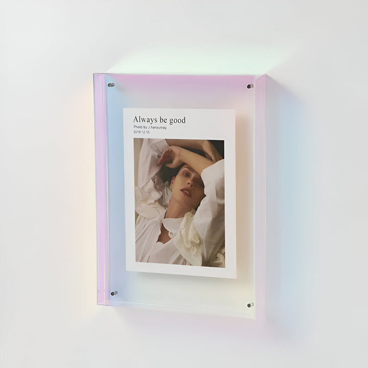Stornfield | Colorful Transparent Acrylic Frame for Modern Displays