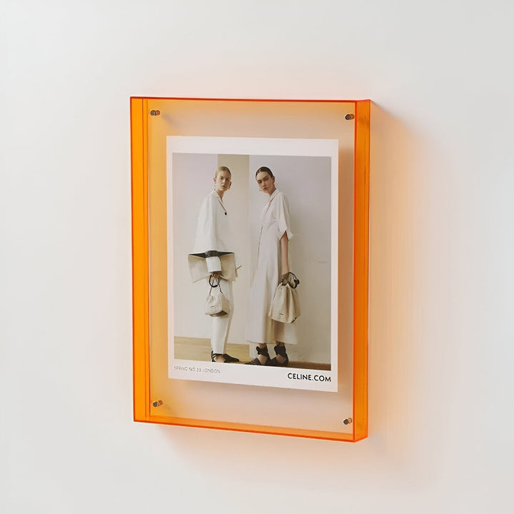 Stornfield | Colorful Transparent Acrylic Frame for Modern Displays