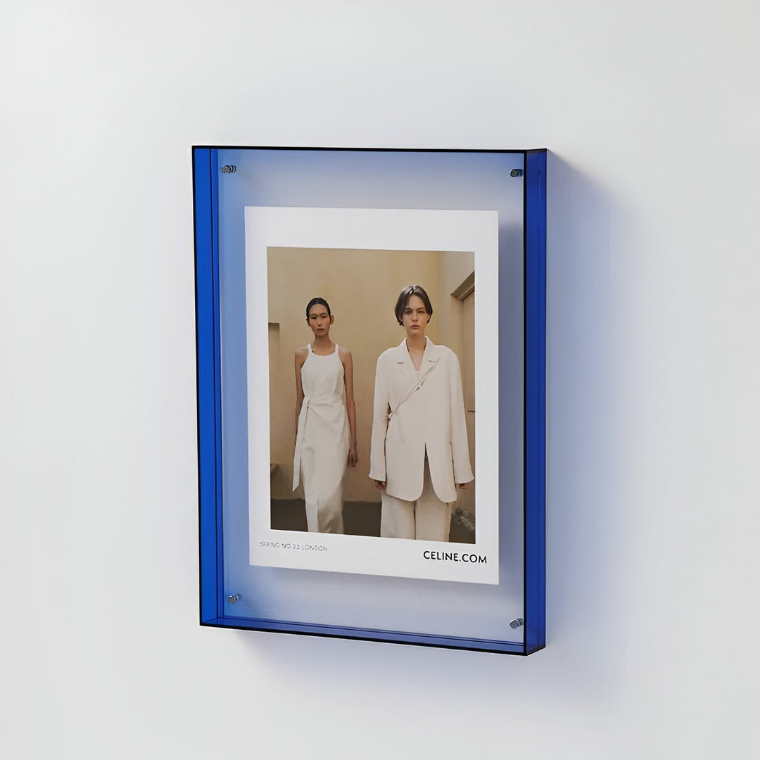 Stornfield | Colorful Transparent Acrylic Frame for Modern Displays