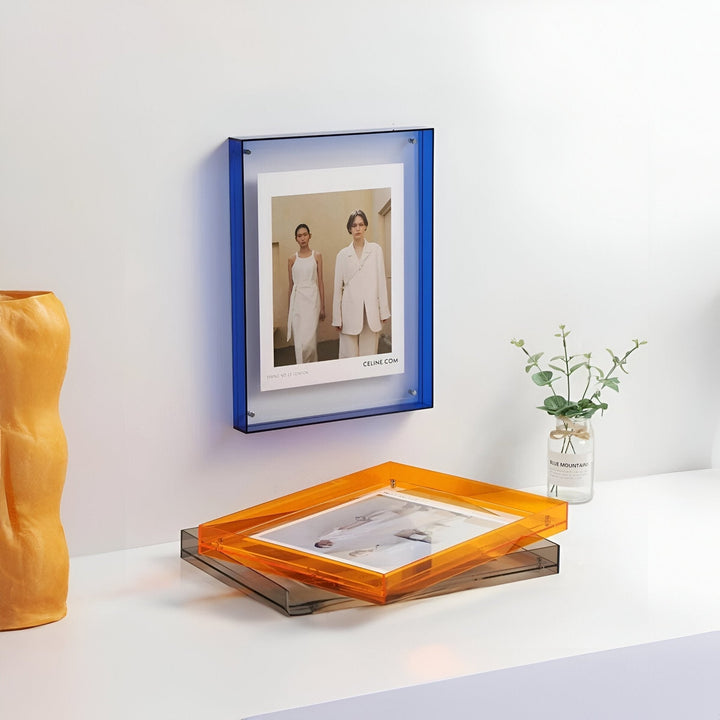 Stornfield | Colorful Transparent Acrylic Frame for Modern Displays