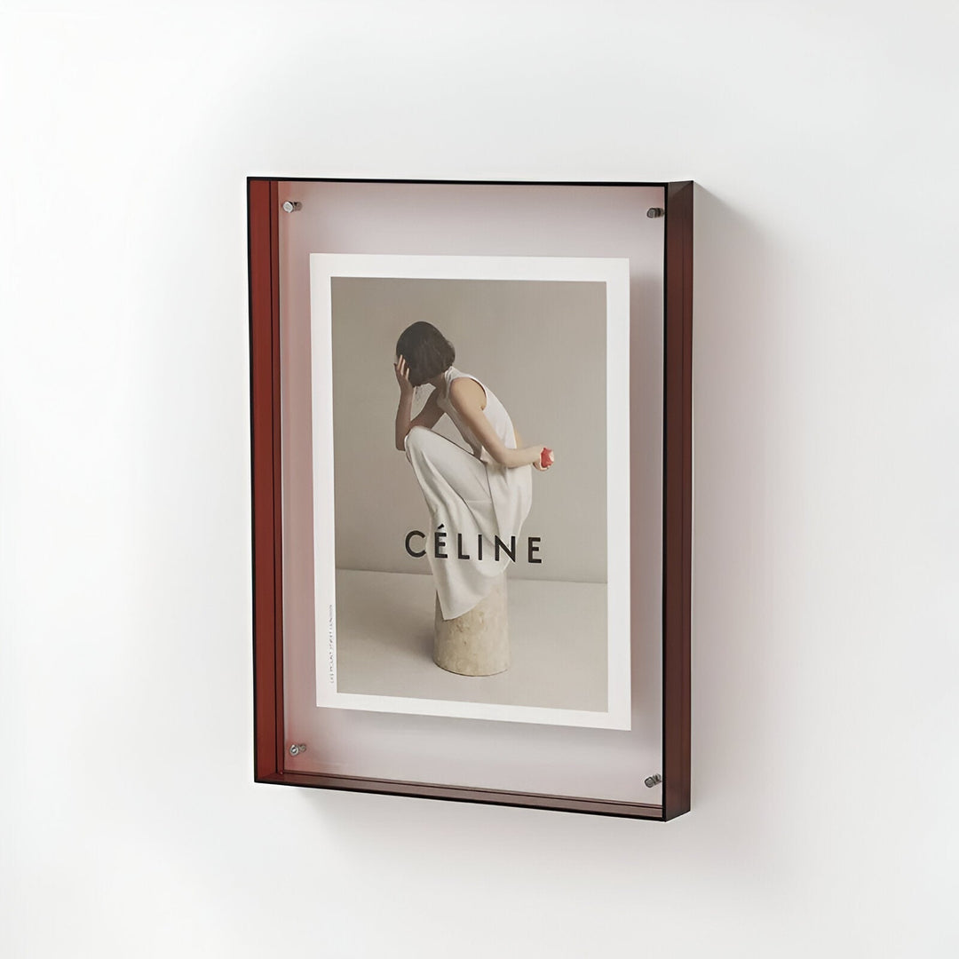 Stornfield | Colorful Transparent Acrylic Frame for Modern Displays