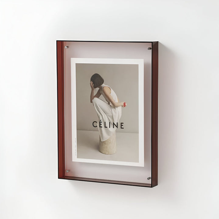 Stornfield | Colorful Transparent Acrylic Frame for Modern Displays