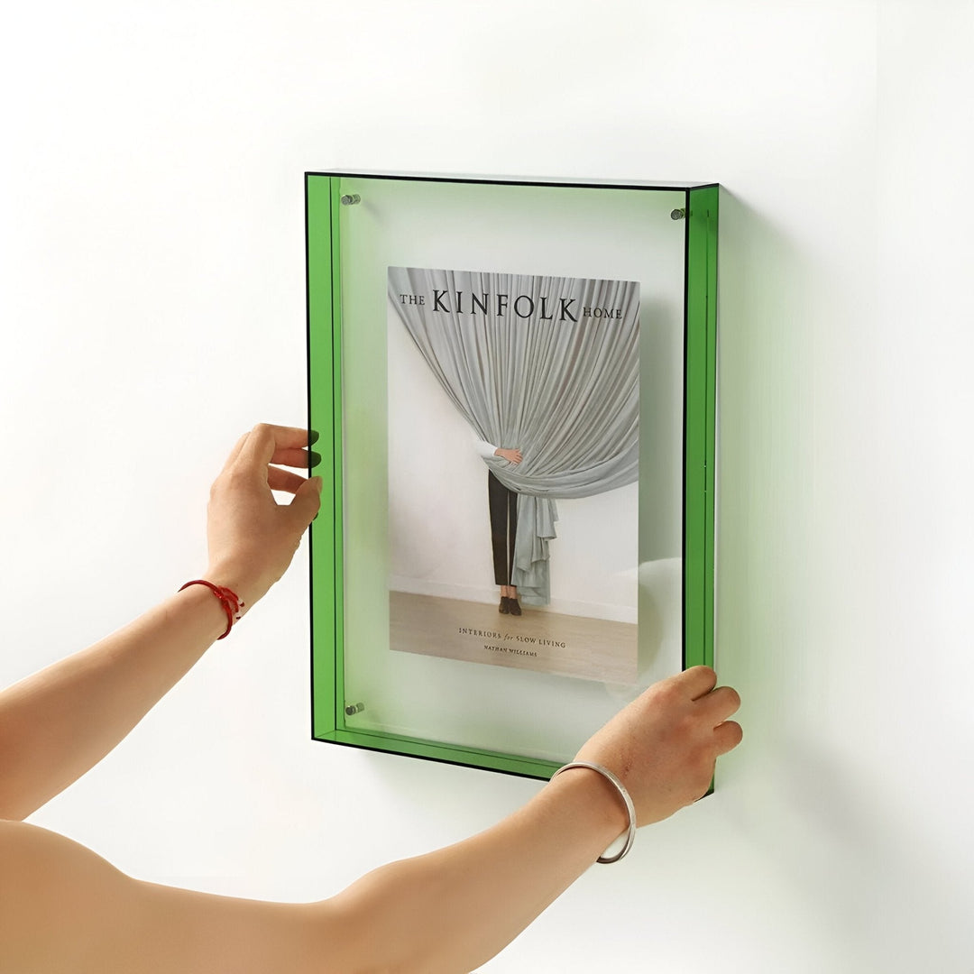 Stornfield | Colorful Transparent Acrylic Frame for Modern Displays