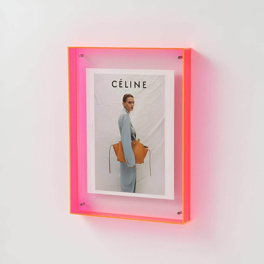 Stornfield | Colorful Transparent Acrylic Frame for Modern Displays