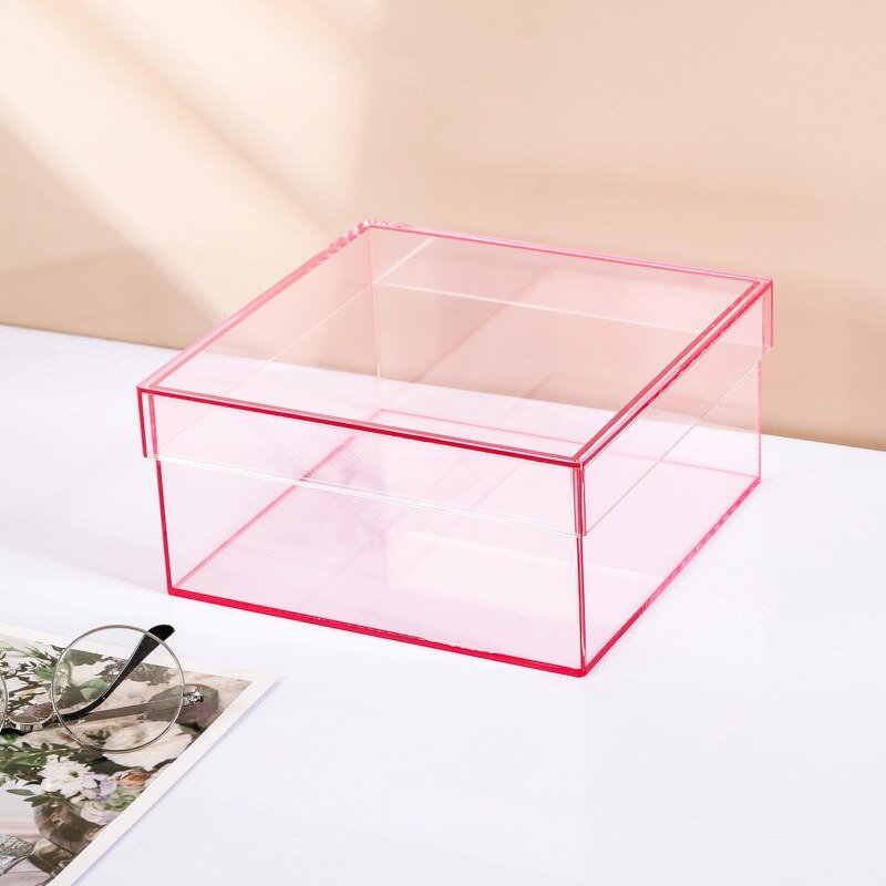 Stornfield | Colorful Acrylic Storage Box with Lid