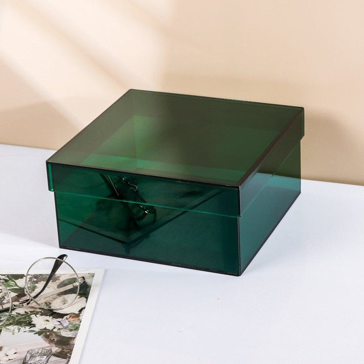 Stornfield | Colorful Acrylic Storage Box with Lid