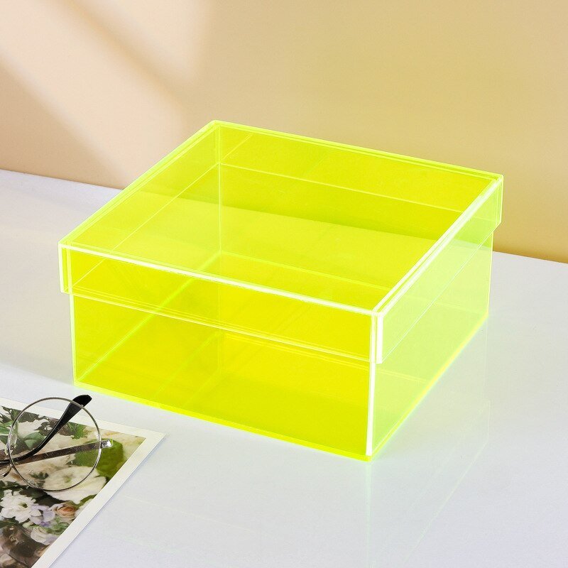 Stornfield | Colorful Acrylic Storage Box with Lid
