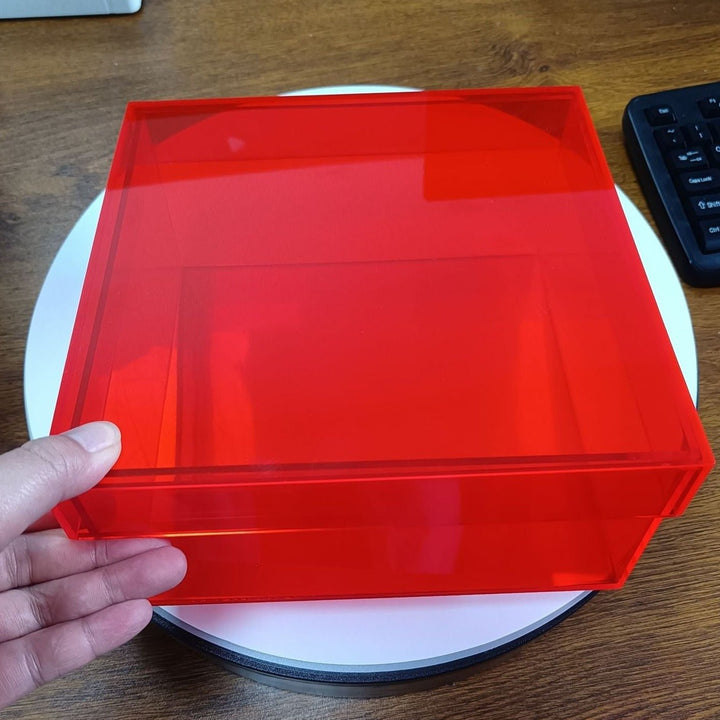Stornfield | Colorful Acrylic Storage Box with Lid