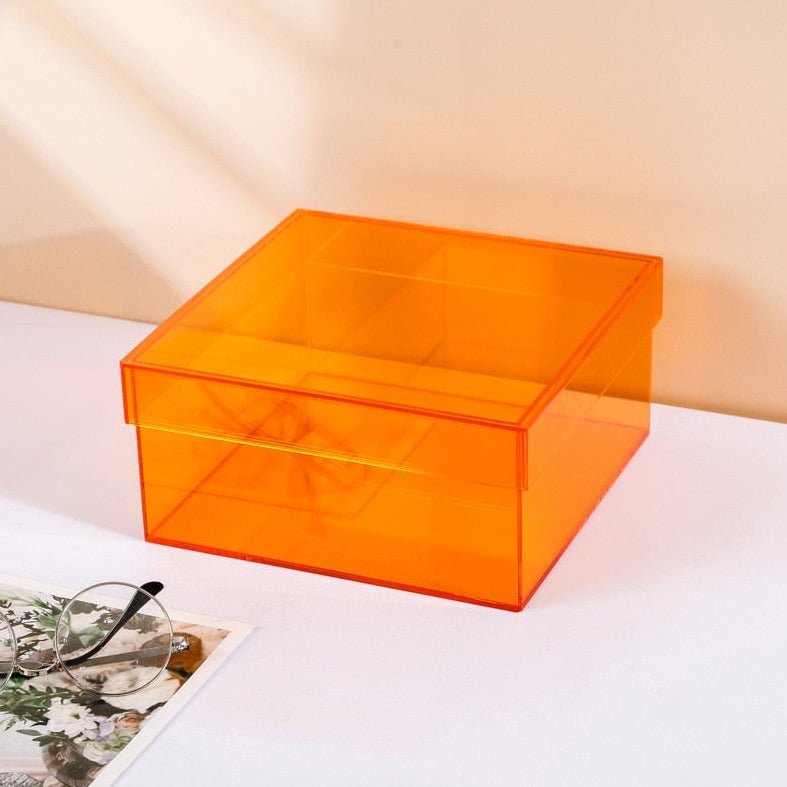 Stornfield | Colorful Acrylic Storage Box with Lid