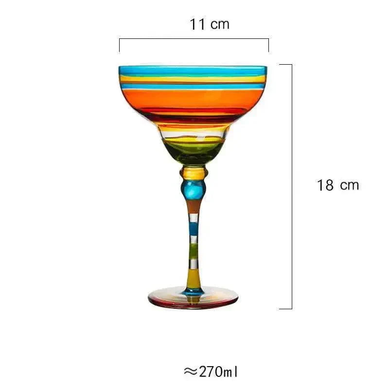 Stornfield | Coloured Margarita Glass