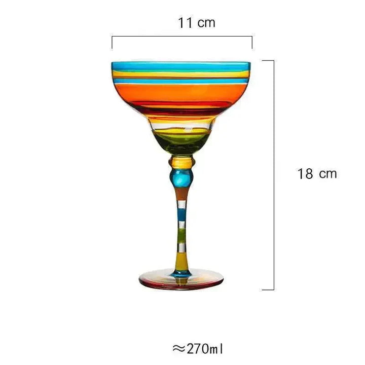Stornfield | Coloured Margarita Glass