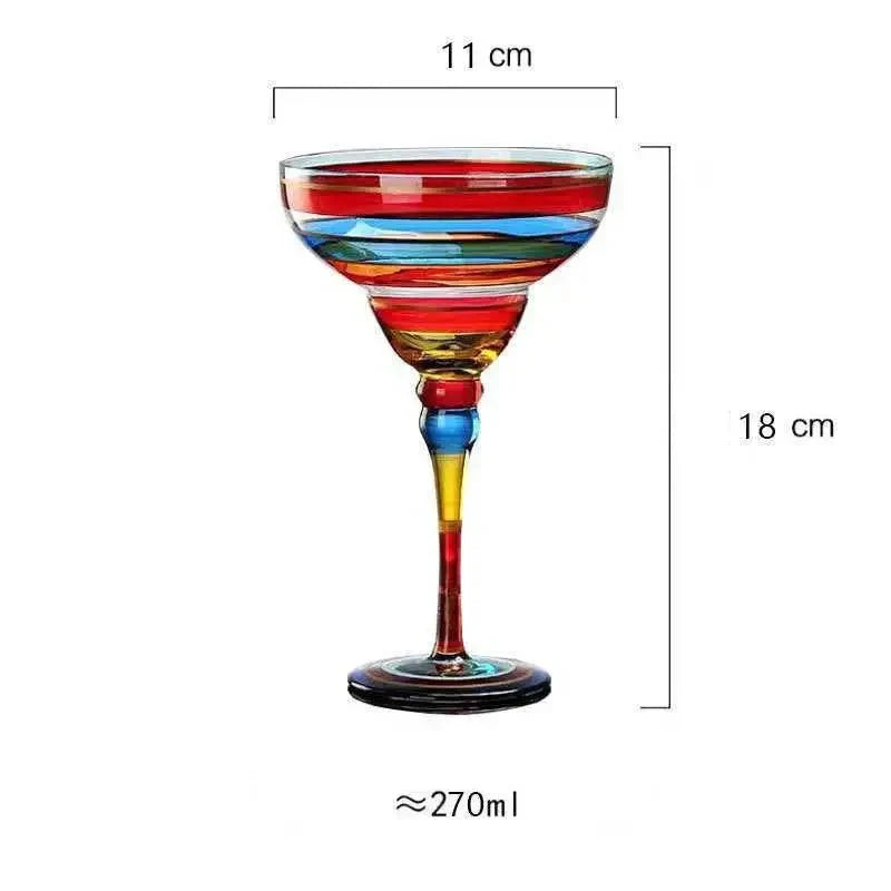 Stornfield | Coloured Margarita Glass