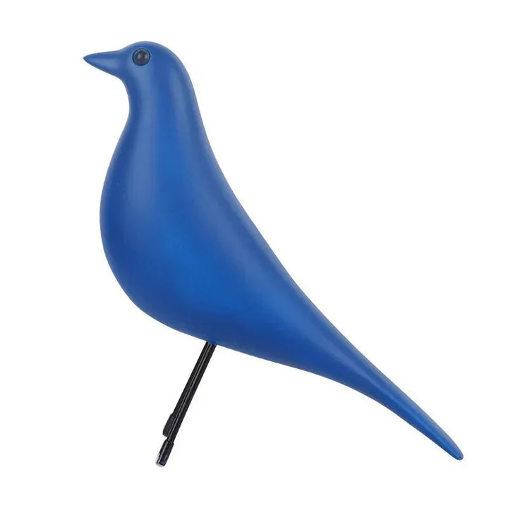 Colourful Novelty Bird House Ornament Resin Sculpture Decor | Stornfield