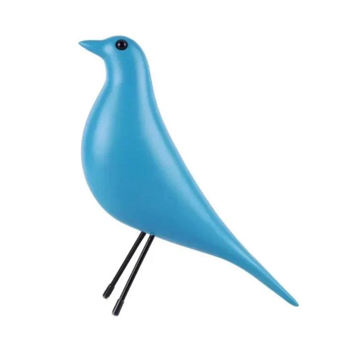 Colourful Novelty Bird House Ornament Resin Sculpture Decor | Stornfield