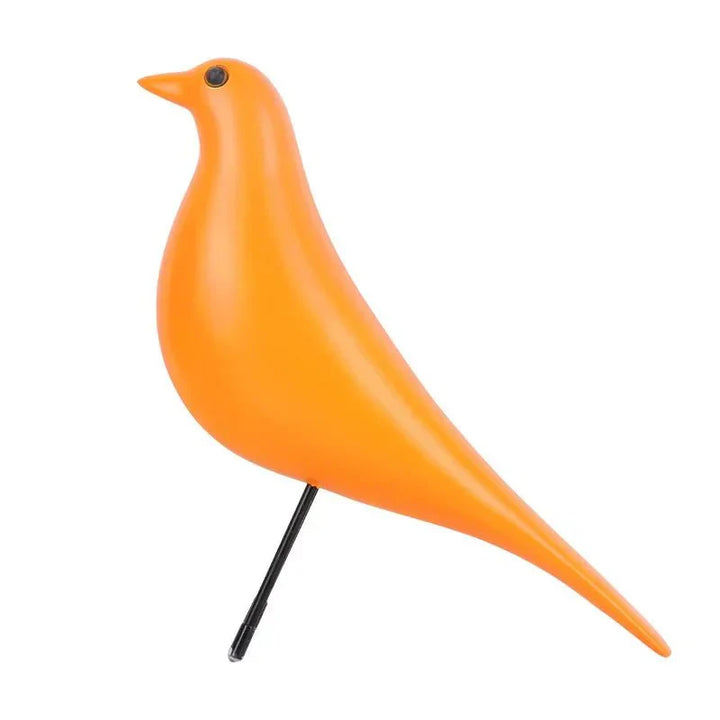 Colourful Novelty Bird House Ornament Resin Sculpture Decor | Stornfield