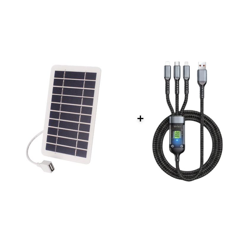 Flexible solar panel 2W 5V with USB output | Stornfield